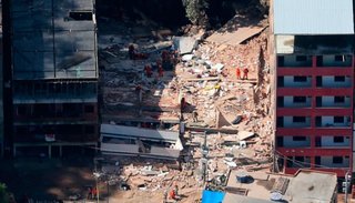 Río de Janeiro: Ya son 20 los muertos por el derrumbe de dos edificios