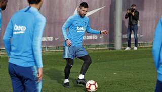 Barcelona, con Messi, quiere volver al triunfo