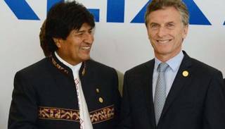 Mauricio Macri recibirá el lunes a su par Evo Morales