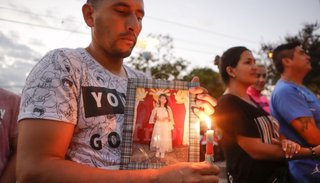 Familiares de Micaela se unieron para elevar una plegaria por su vida
