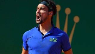 Conmoción en Montecarlo: Fabio Fognini vapuleó a Rafael Nadal