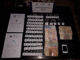 Dos mujeres que vendían drogas fueron detenidas