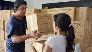 Desde mañana entregan las unidades alimentarias