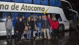El primer contingente visitó Cauchari