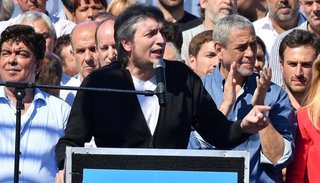 Video: Máximo Kirchner arengó a militantes a pedir "más fuerte" que Cristina se postule a la presidencia