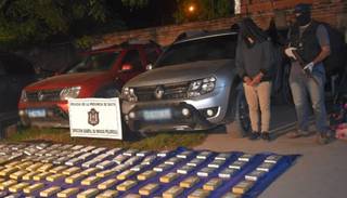 Atrapan a narcobagayeros con 140 kg de cocaína en la ruta 50