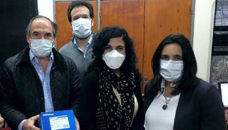 Donaron 2.000 reactivos para la prueba de verificación de coronavirus