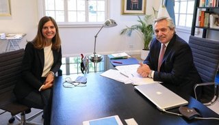Alberto Fernández designó a María Fernanda Raverta en Anses