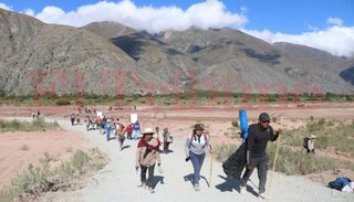 GALERÍA DE FOTOS: Miles de personas peregrinaron a Punta Corral