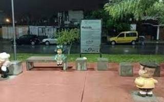 Alto Comedero: Mafalda ya no está sola, también se instalaron sus amigos Susanita y Manolito