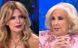 VIDEO Isabel Macedo, esposa de Urtubey, pasó un incómodo momento en la mesa de Mirtha Legrand