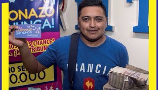 Luis, el peluquero que ganó 152 mil pesos con el Cartonazo