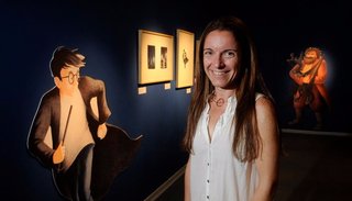 Dolores Avendaño, ilustradora de Harry Poter, con su muestra en el Bellas Artes
