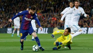El golazo de Messi en el gran clásico español