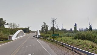 Choque en cadena en Puente Arroyo El Zanjón