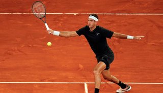 Del Potro debutó y ganó en el Masters 1000 de Madrid