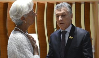 Macri recibirá a Lagarde en Olivos, en medio de la tormenta