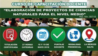 La Merced: invitan a una jornada de capacitación en Biología y Biotecnología