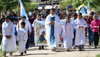 Honras a Virgen de Luján