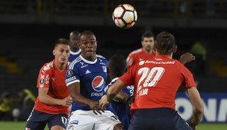 El rojo empató en Colombia ante Millonarios