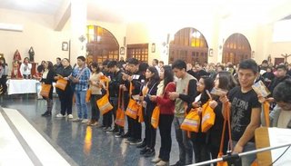 Parten jóvenes de la Diócesis al Encuentro Nacional en Rosario