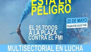 En rechazo al ajuste y al acuerdo con el FMI mañana marcha la Multisectorial de Salta