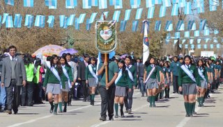 Los festejos patrios en la ciudad fronteriza