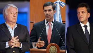 Urtubey, Massa y De la Sota, precandidatos del PJ para 2019