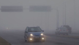 Densos bancos de niebla dificultan el tránsito por las principales rutas de Valle de Lerma