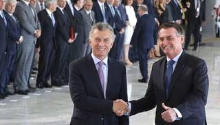 Bolsonaro pidió "a Dios" que Cristina Kirchner no vuelva a la presidencia