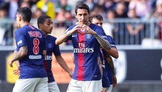 Di María anotó en la victoria de PSG