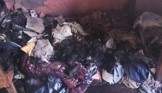 Un hombre perdió todo en un voraz incendio en su casa