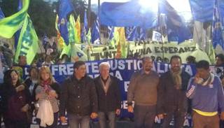 Con la presencia de candidatos, gran caminata del Frente Justicialista en Palpalá