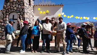 Chucalezna honró a San Isidro Labrador