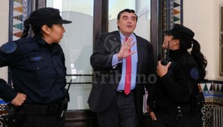 Declaró Anaquín y sacaron a la prensa del Juzgado