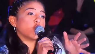 Agustina Neri dejó maravillado a Tinelli con su voz