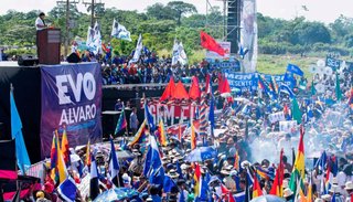 El Tribunal Supremo declaró ganador a Evo Morales