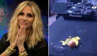 Video. Marta Sánchez recibió huevazos durante concierto en Barcelona