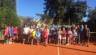 Metán recibió al semillero del tenis salteño