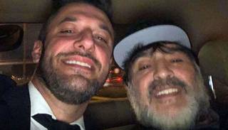 Maradona regresó al país, recibió una notificación y apoyó a Cristina