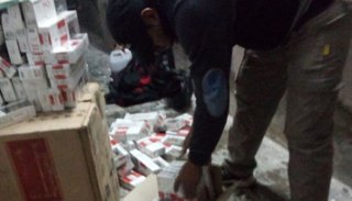 Golpe al contrabando en el expeaje y Lumbreras
