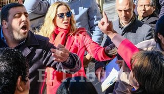 Argañaraz no pudo entrar a la ADP, en un día de cruces y agresiones