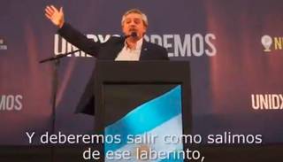 VIDEO. Alberto Fernández lanzó su primer spot de campaña