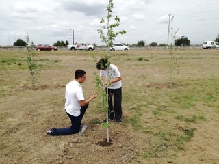 Chicos con compromiso ecológico