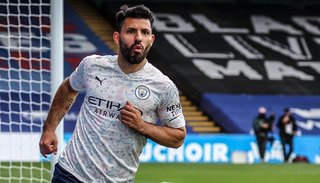 Agüero reapareció en el City y marcó