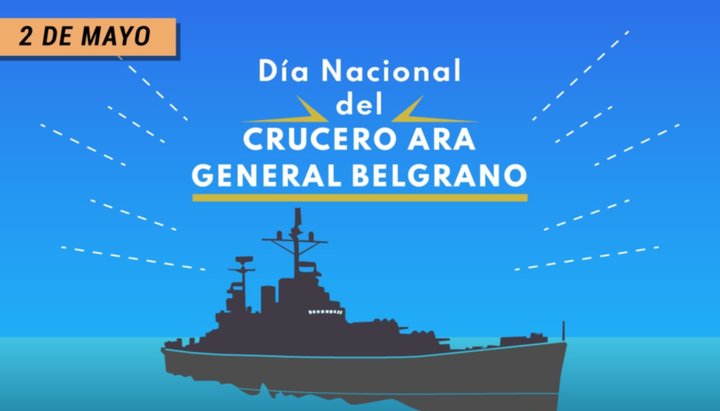 Homenaje al Crucero Belgrano