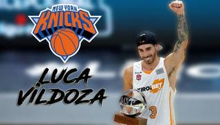 Otro argentino en la NBA: el base Luca Vildoza arregló con New Yorks Knicks