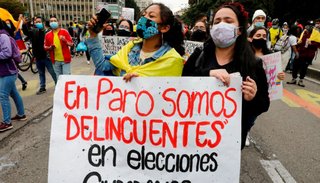 Colombia rechazó los dichos de Fernández: "Hay garantías para la protesta pacífica"