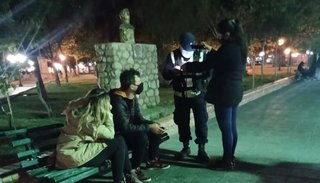 La Policía labró más de 230 infracciones por no respetar el uso del tapaboca
