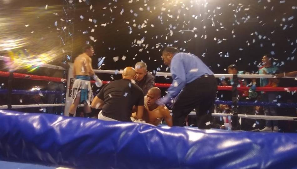 Durval Palacio derrotó por nocaut al brasileño Da Silva